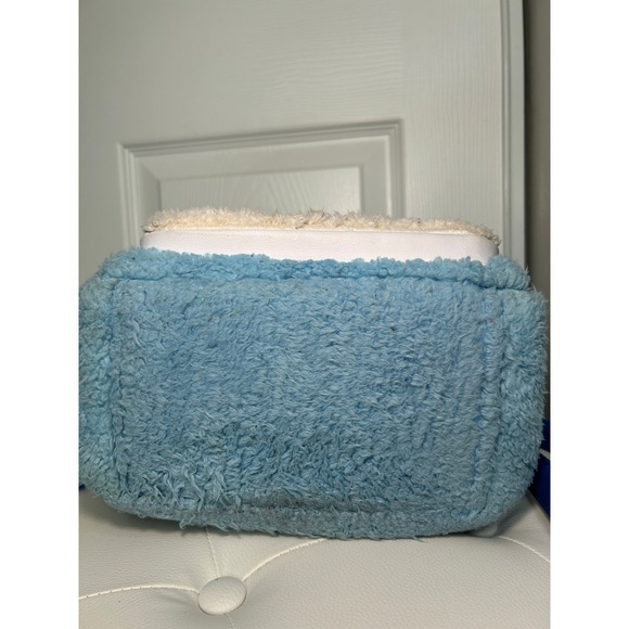 Loungefly‎ Care Bears Grumpy Bear Sherpa Mini Backpack Blue Faux Fur 2022 main image 4